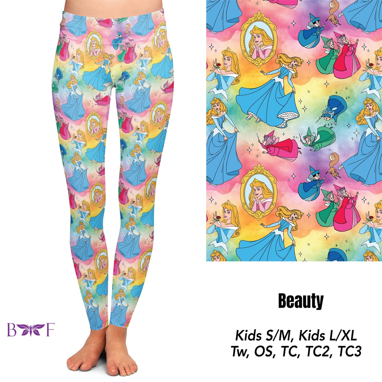 Cinderella leggings with pockets