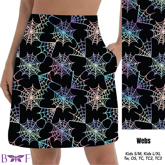 Webs Skorts with pockets