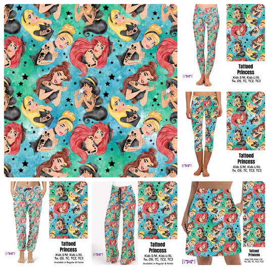 Tattooed Princess Leggings