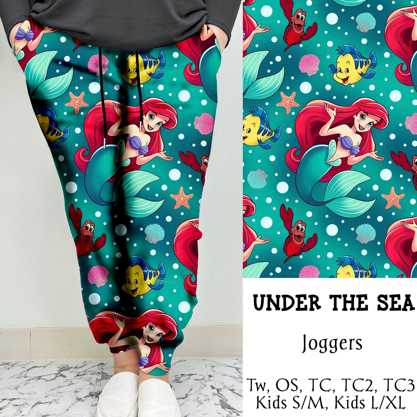 Under The Sea Leggings/Joggers | Run ends 3/8| ETA 42 Days