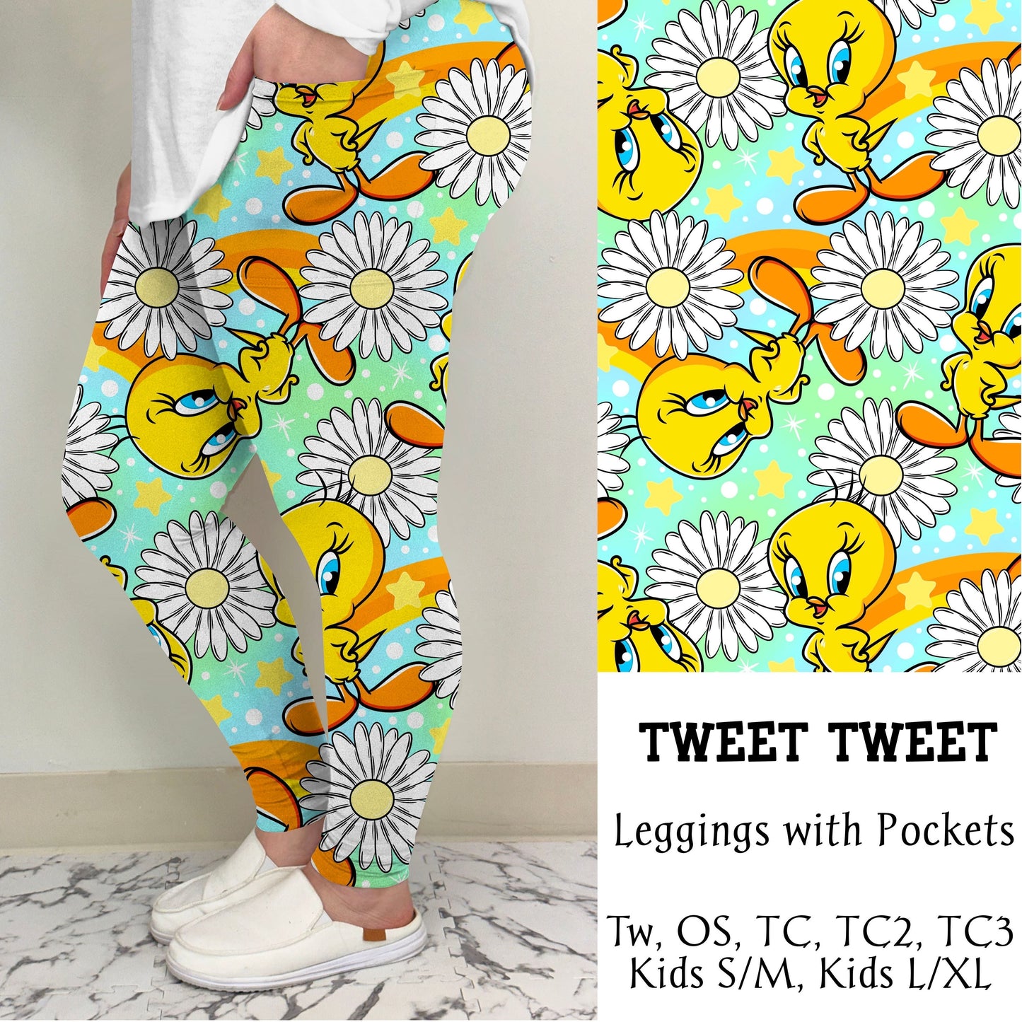Tweet Tweet Leggings/Joggers | Run ends 3/8| ETA 42 Days
