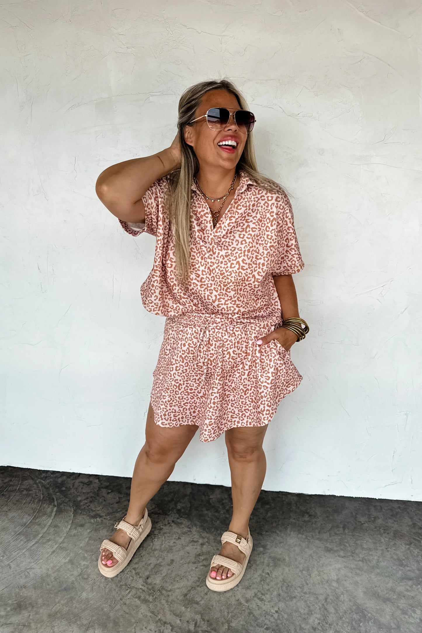 PREORDER: Hot To Spot Cheetah Skort Set