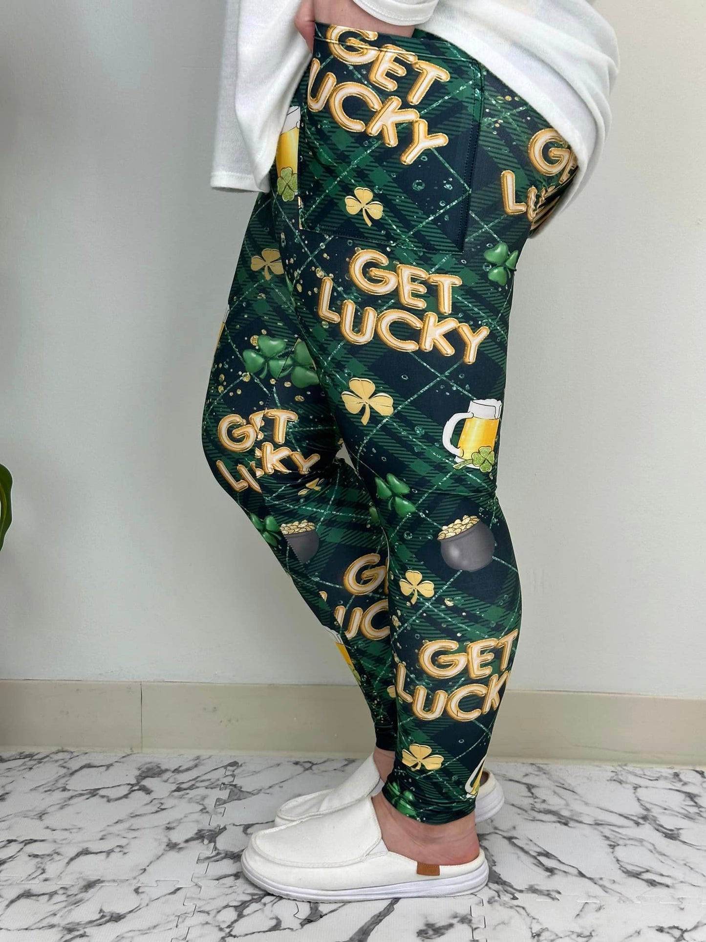 Get Lucky Leggings w/ Pockets