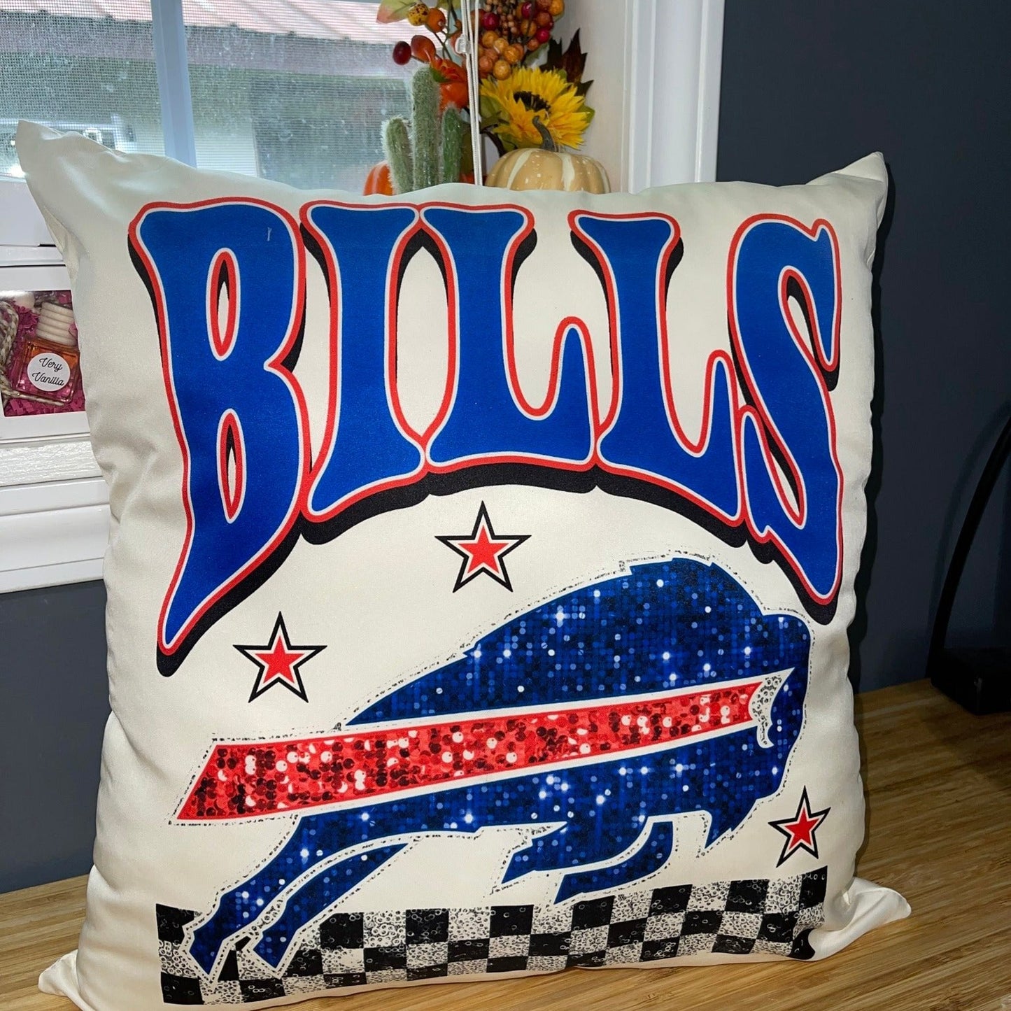 Football Pillowcase (For 18x18 Inch Pillow)