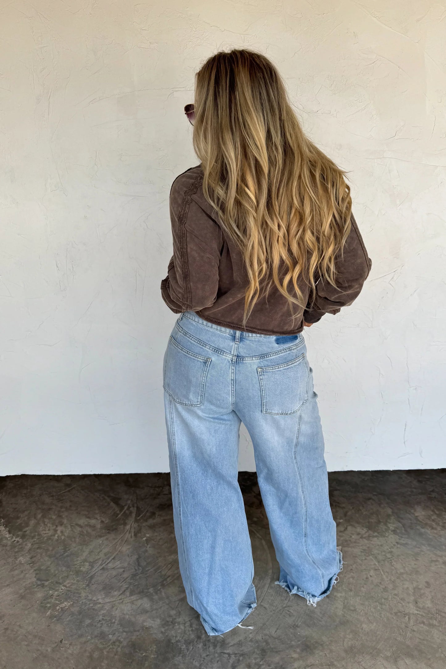 PREORDER: Quincy Wide Leg Jeans