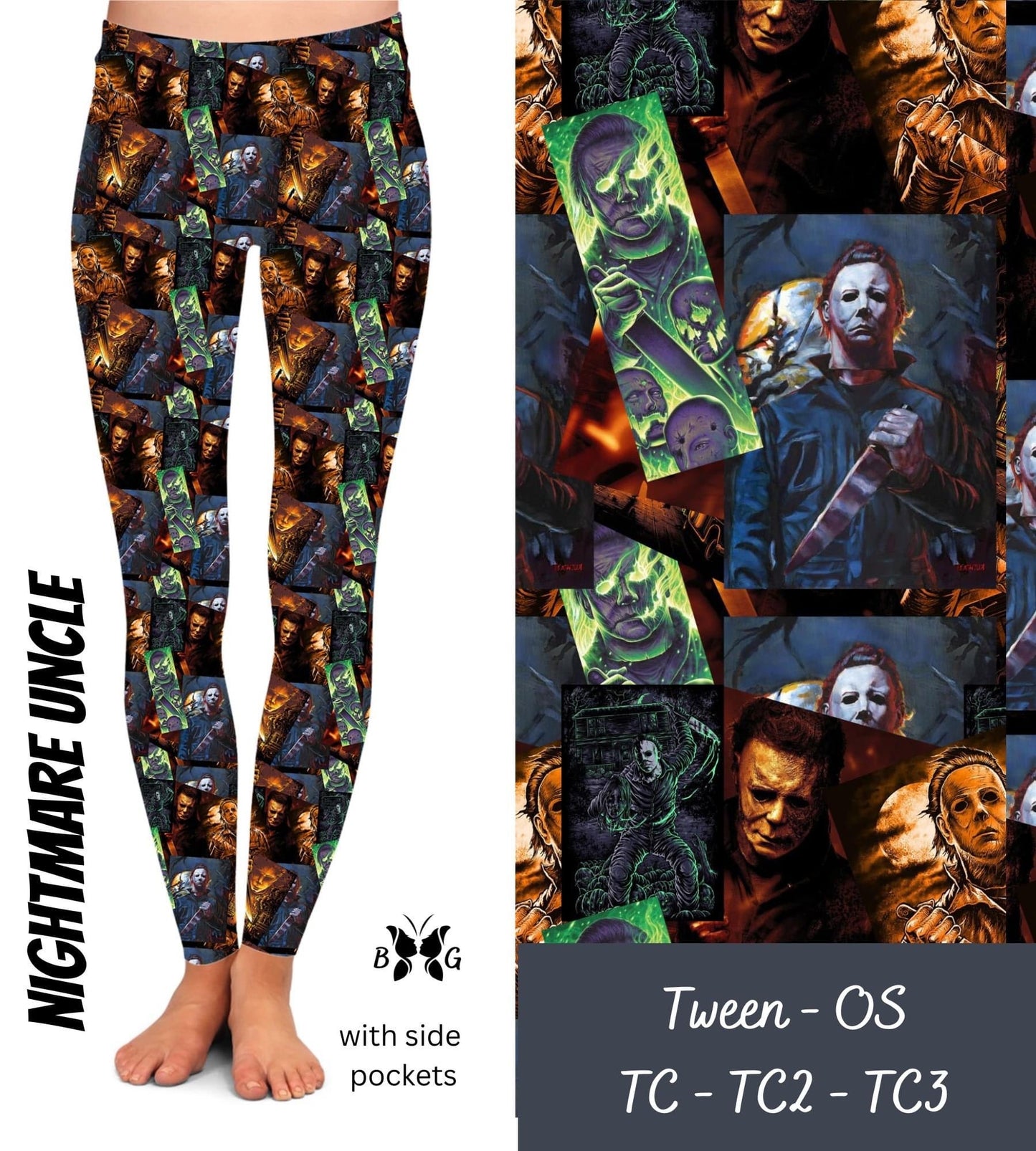 Nightmare Uncle - Leggings with Pockets