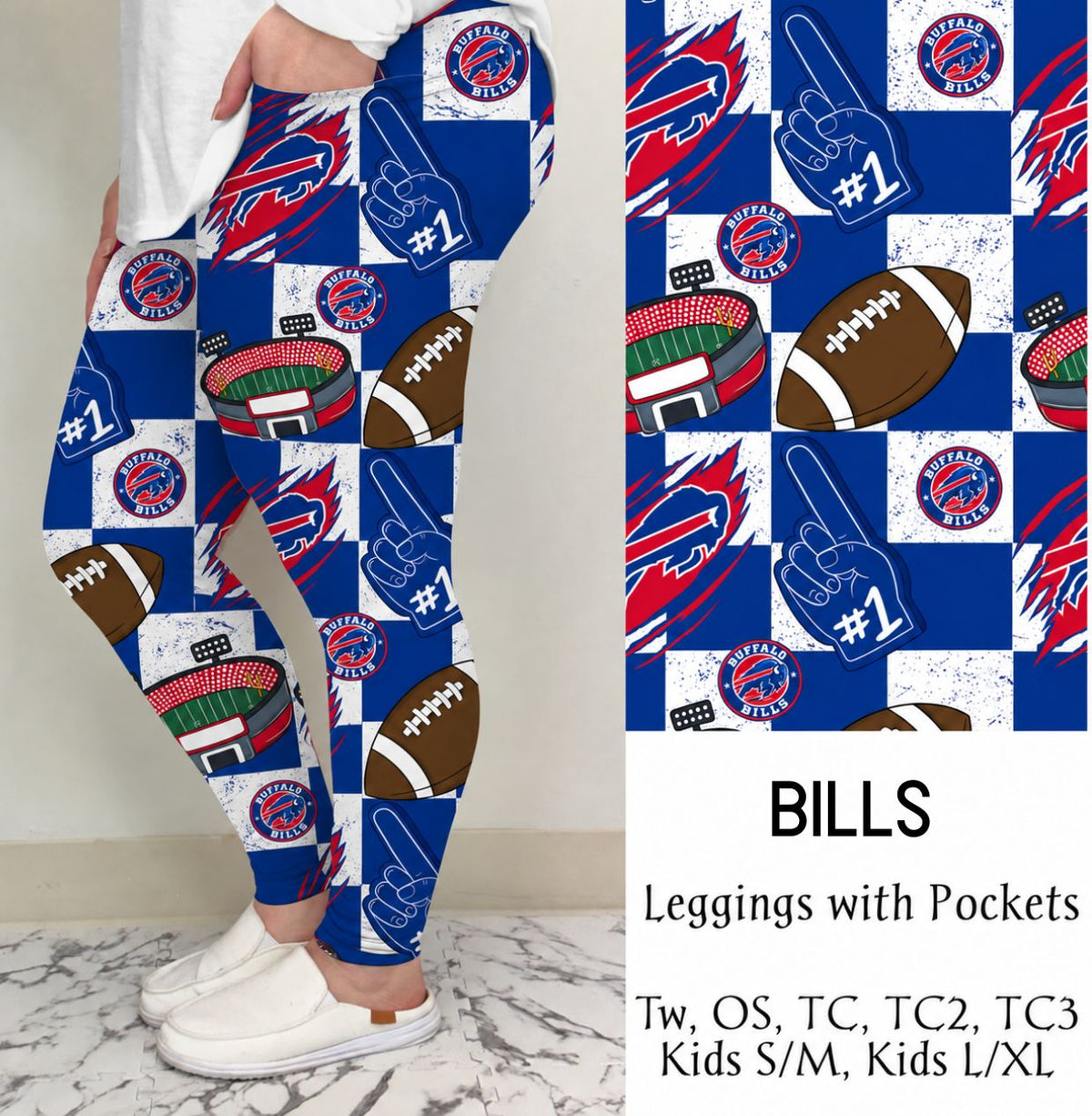 Bills Leggings/Joggers | Run Ends 10/14 | ETA 42 days