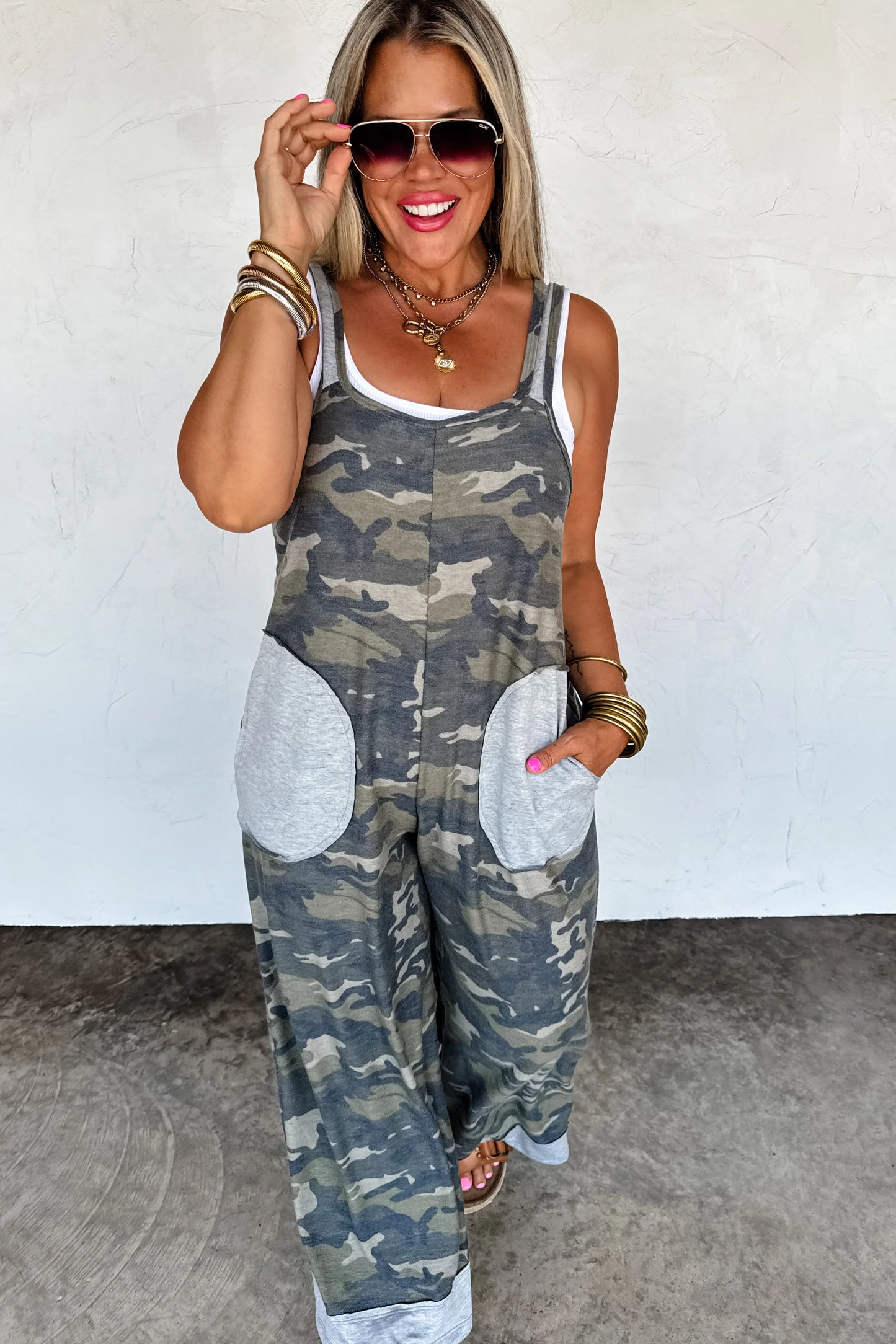 PREORDER: Ricki Camo Romper