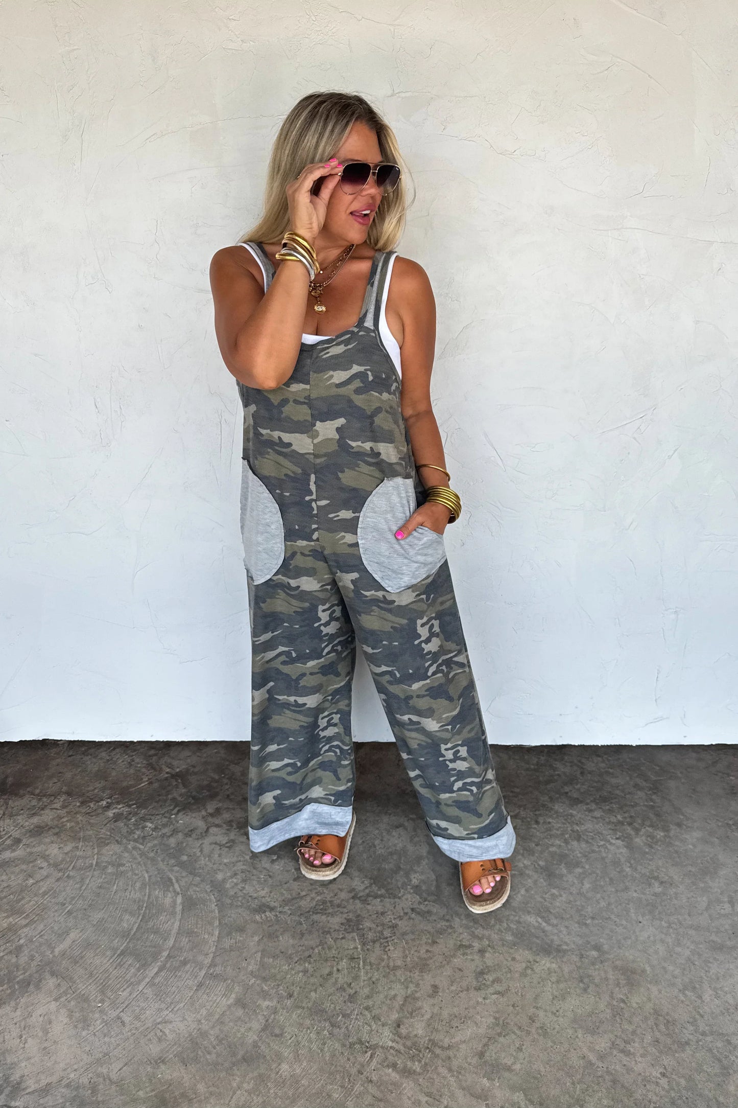 PREORDER: Ricki Camo Romper