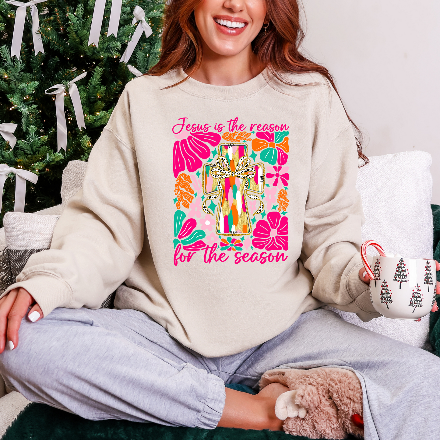 Jesus is the Reason Graphic Tee and Sweatshirt