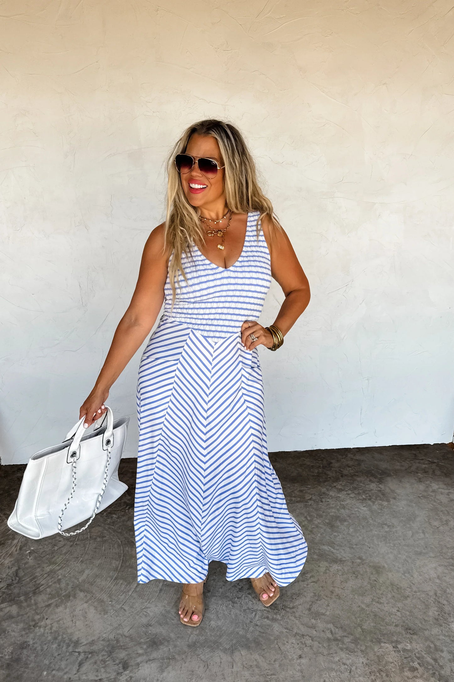 PREORDER: Luciana Stripe Dress