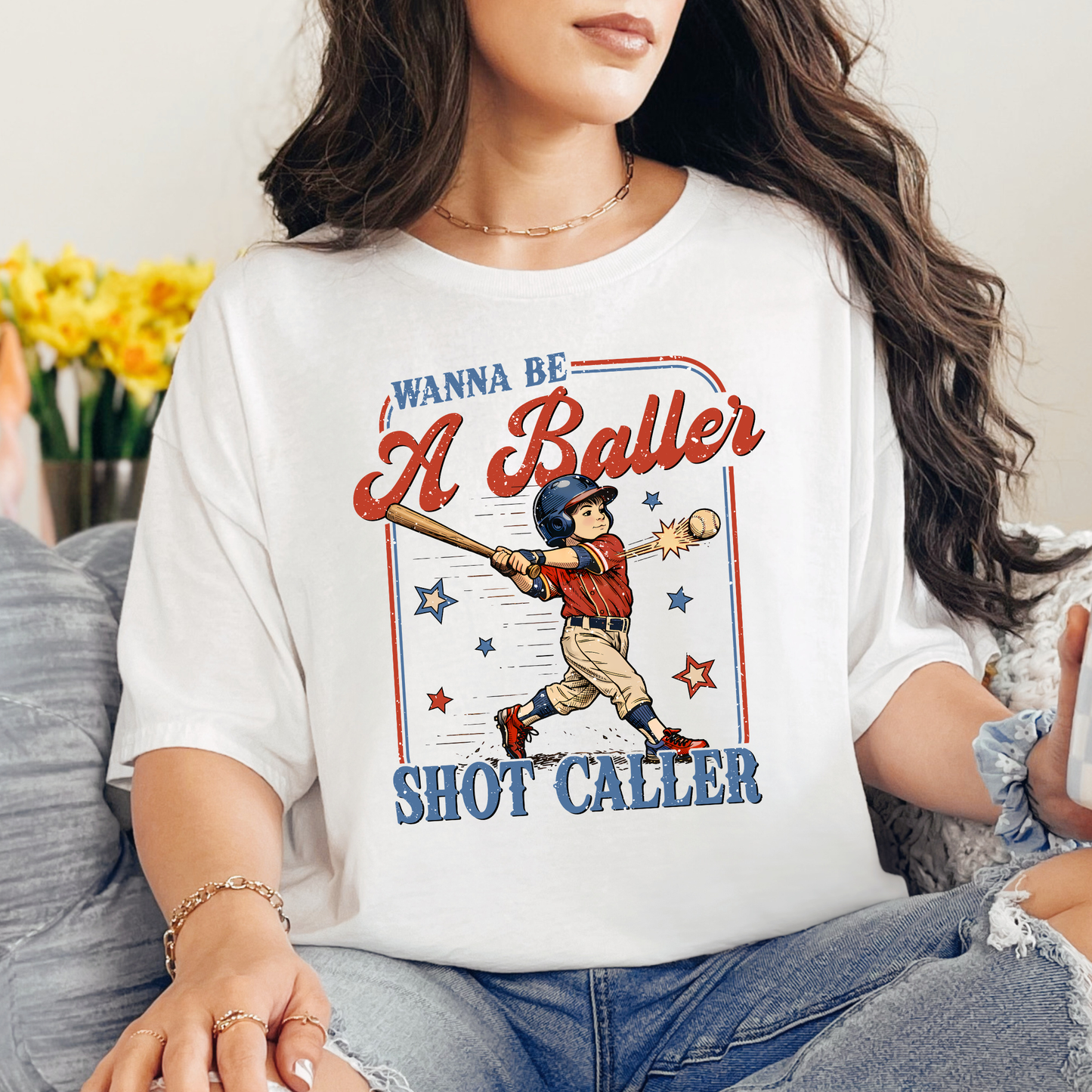 Wanna Be A Baller Graphic Tee
