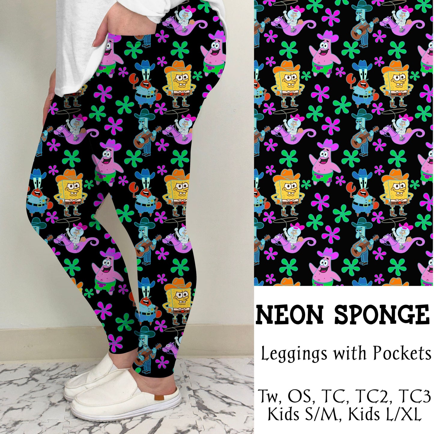 Neon Sponge Leggings/Joggers | Run ends 3/8| ETA 42 Days