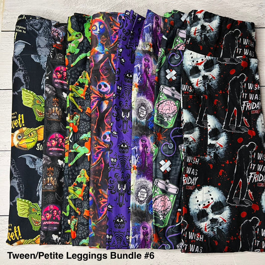 Tween - Petite Adult Leggings Bundle - 6