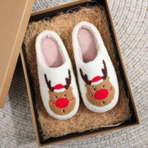 Reindeer Slippers