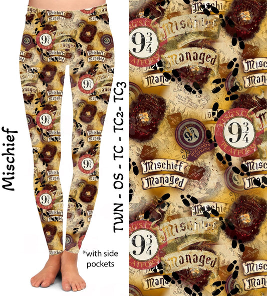 Mischief  Leggings with Pockets