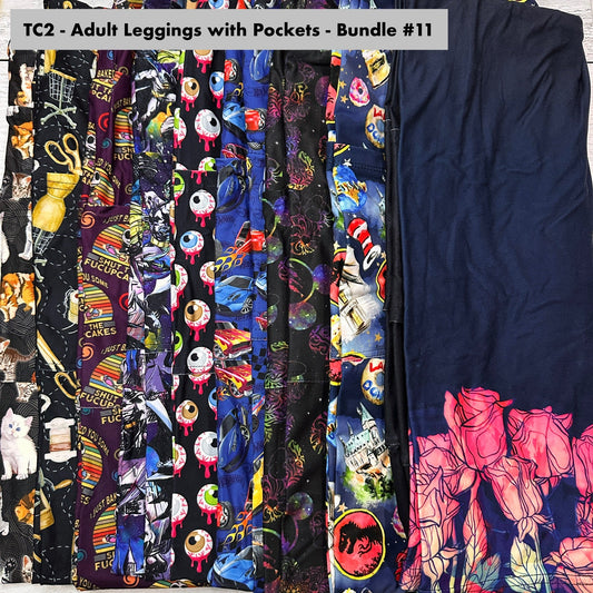TC2 - Adult Leggings with Pockets Bundle - 11