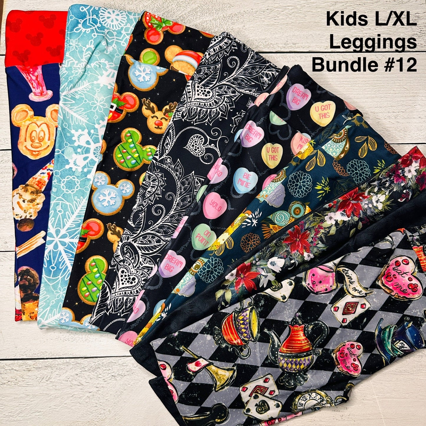 Kids L/XL Leggings Bundle - 12