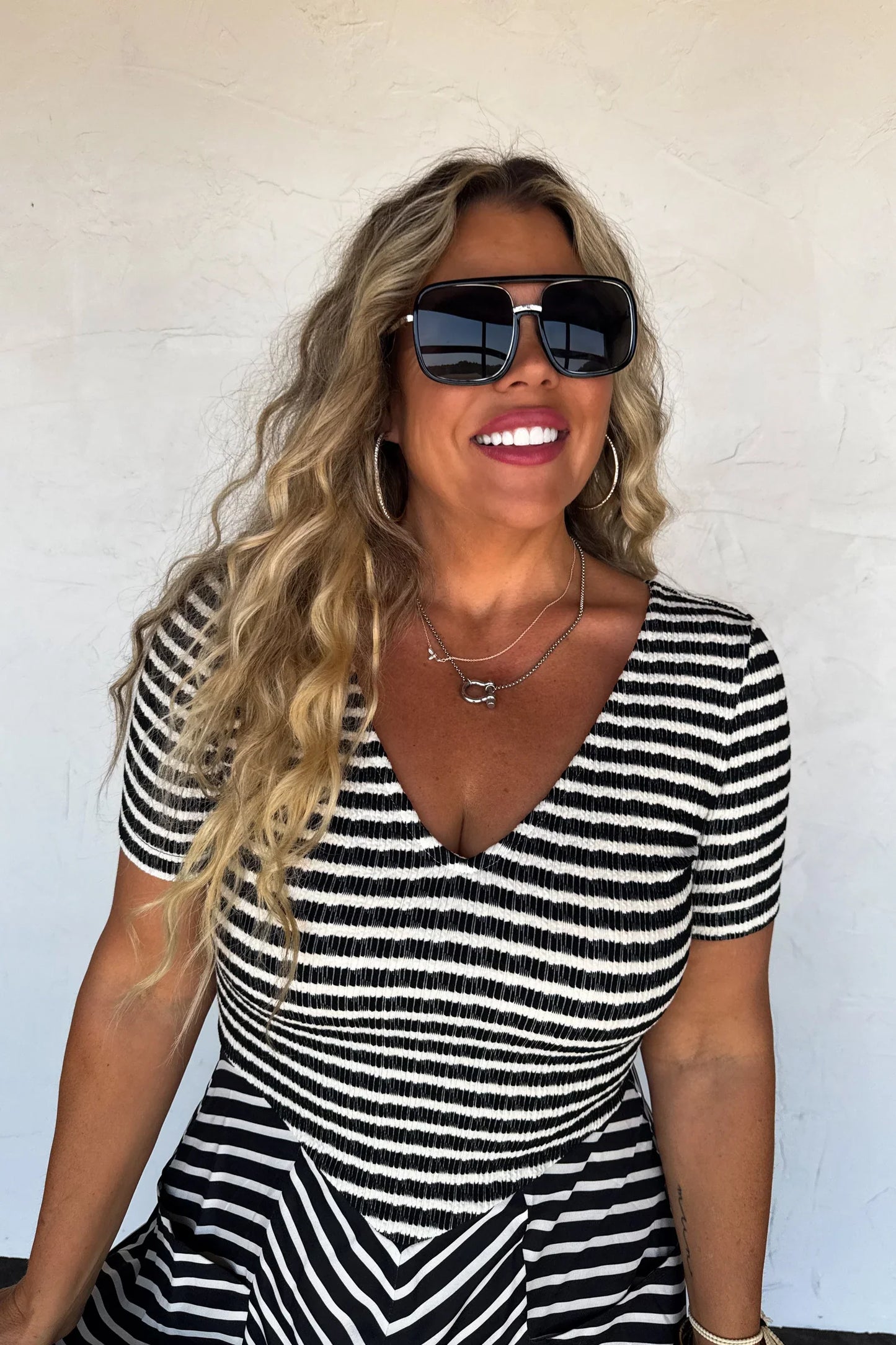 PREORDER: Calista Stripe Dress