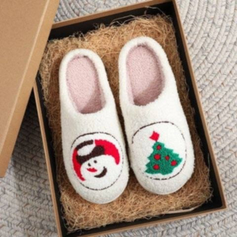 Snowman Slippers