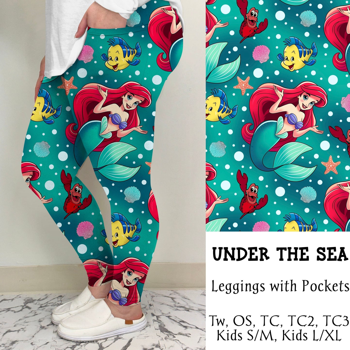 Under The Sea Leggings/Joggers | Run ends 3/8| ETA 42 Days