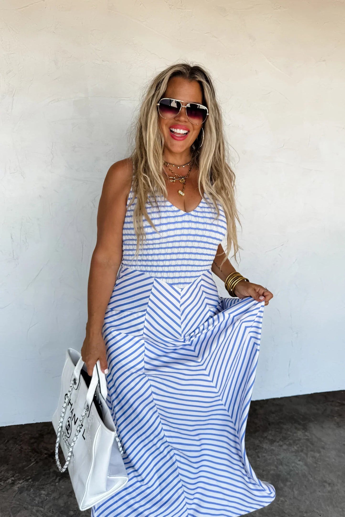 PREORDER: Luciana Stripe Dress
