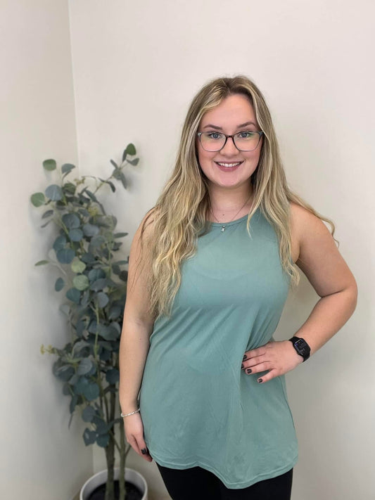 Sage Green Tank Top | Run ends 3/8| ETA 42 Days
