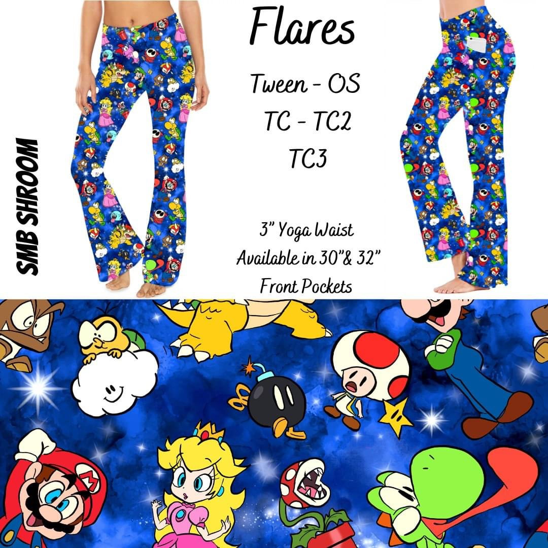 SRM Schroooom  Yoga Flares with Pockets