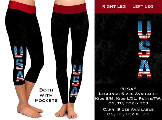 USA Leggings & Capris