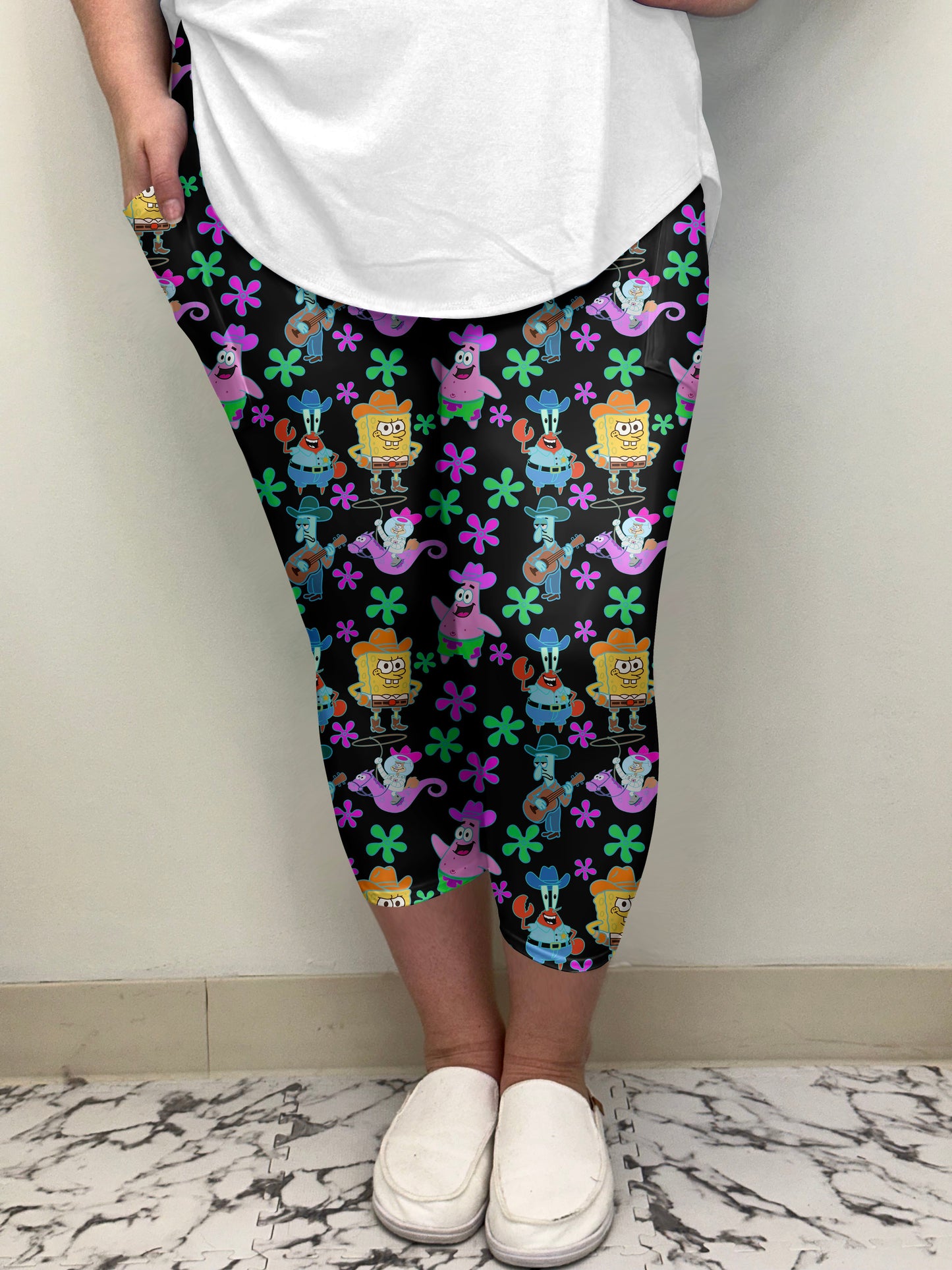 Neon Sponge Capri w/ Pockets | Run Ends 3/8 | 42 Days