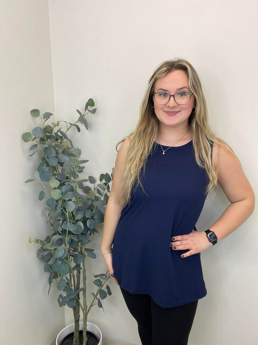 Navy Tank Top | Run ends 3/8| ETA 42 Days