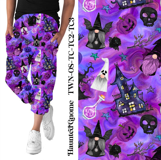 Haunted Gnomes - Capri Joggers
