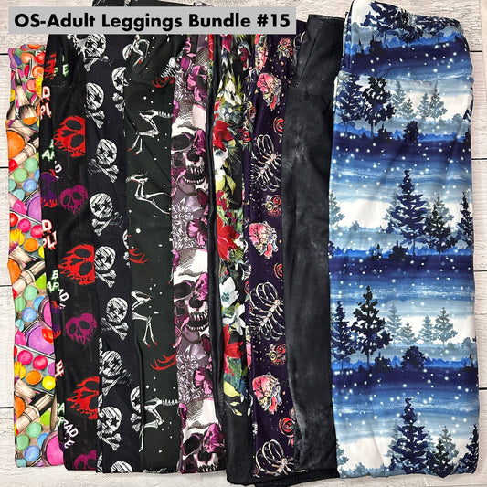 OS - Adult Leggings Bundle - 15