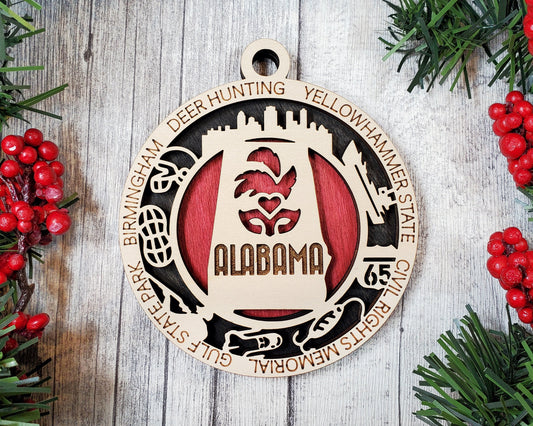 State & Territory Ornaments - Set #3 - Made to Order