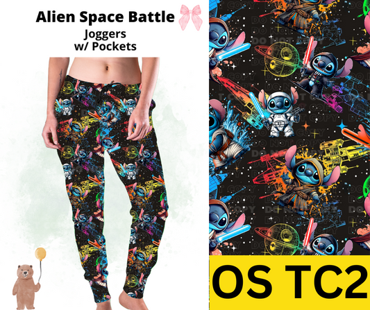 Alien Space Battle Joggers