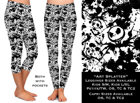 Art Splatter - Leggings