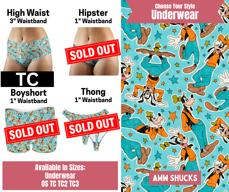 Aww Shucks High Waist Underwear