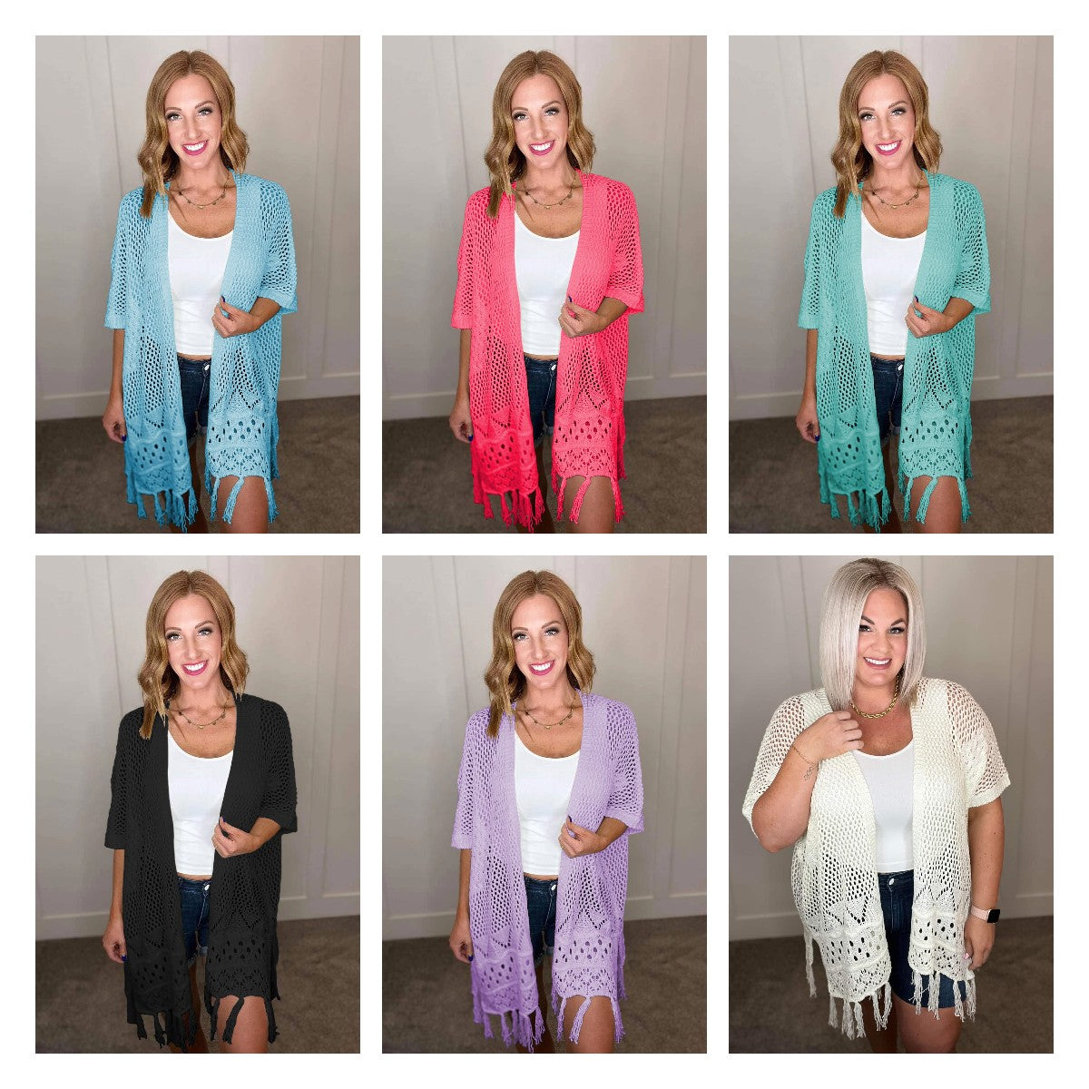 Amanda Knit Cardigan w/ Tassel