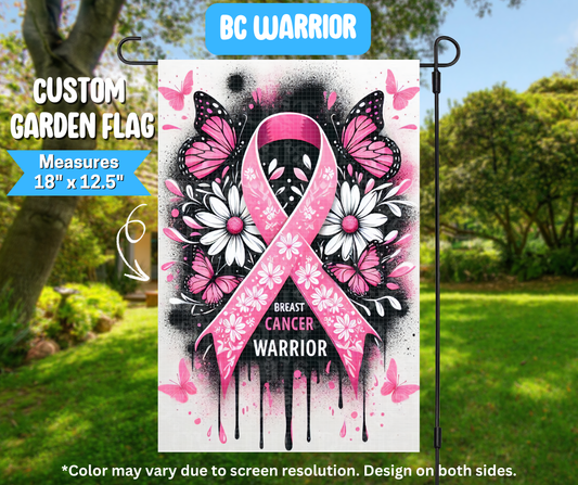 BC Warrior Garden Flag