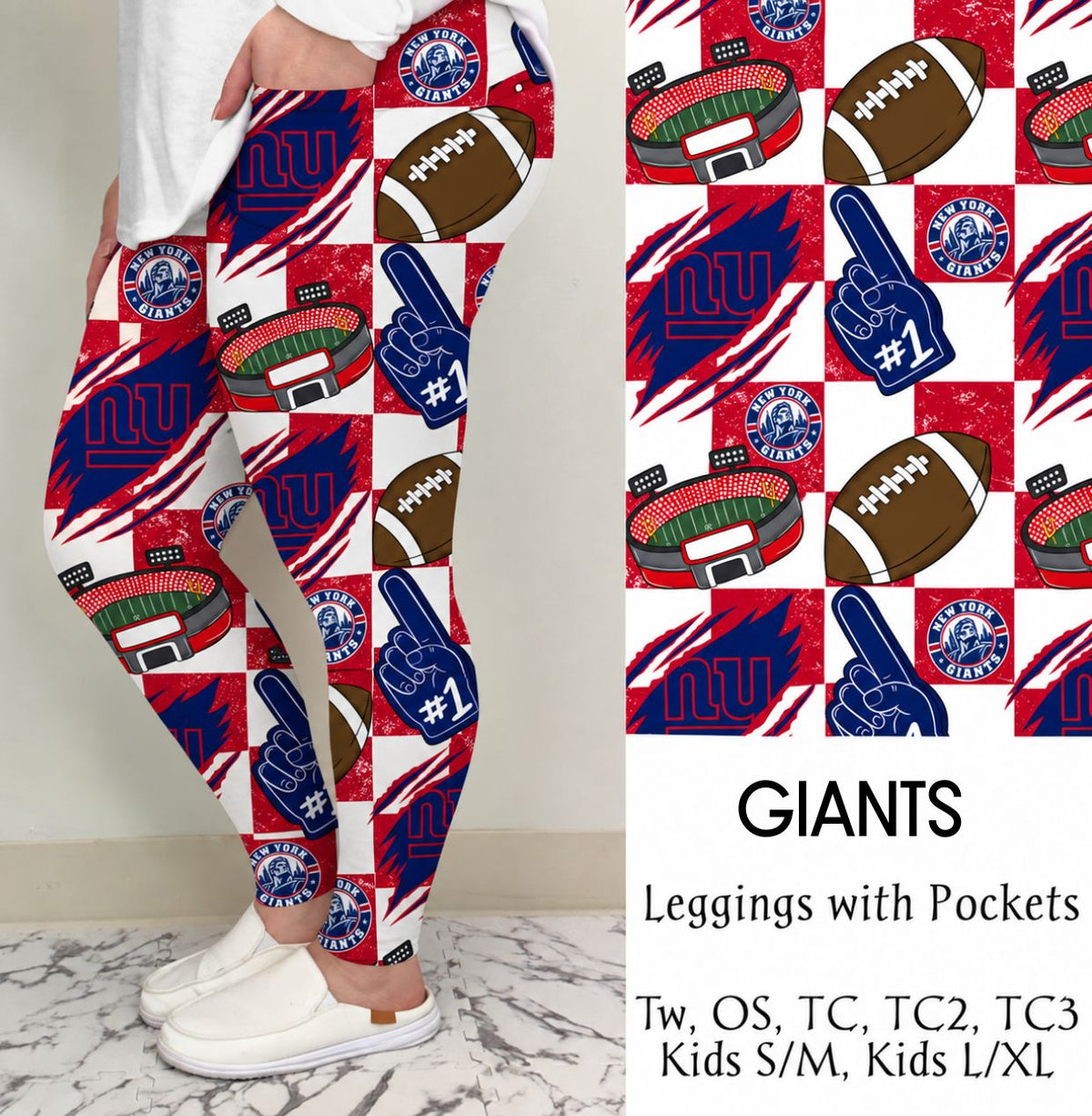 Giants Leggings/Joggers | Run Ends 10/14 | ETA 42 days
