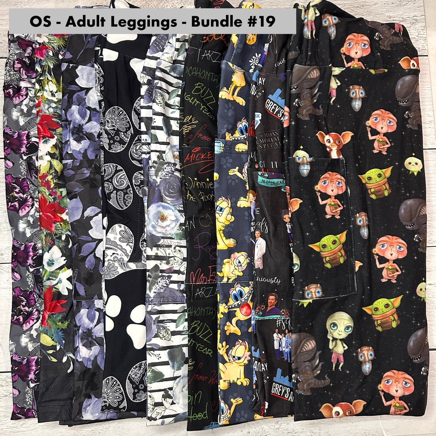OS - Adult Leggings Bundle - 19