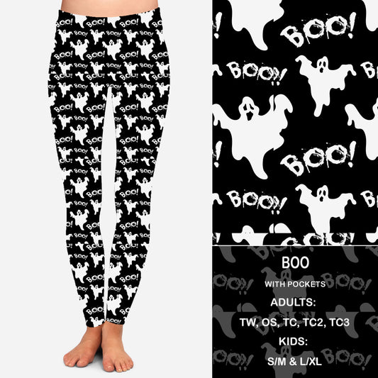 BOO - Leggings  with Pockets Preorder Closes 8/11 ETA SEPT