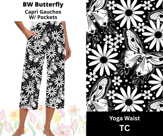 BW Butterfly Capri Gauchos