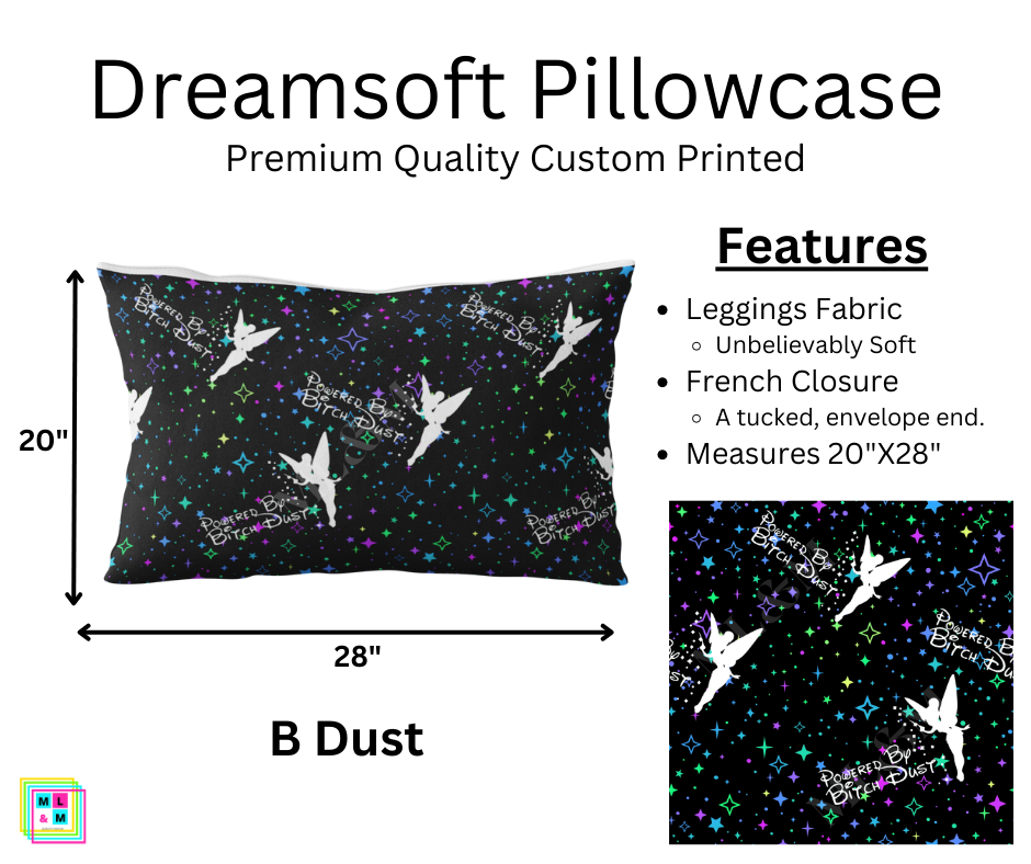 B Dust Pillowcase