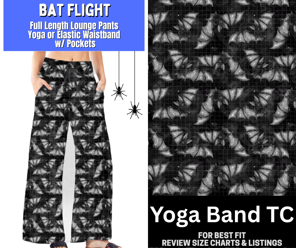 Bat Flight Full Length Lounge Pants