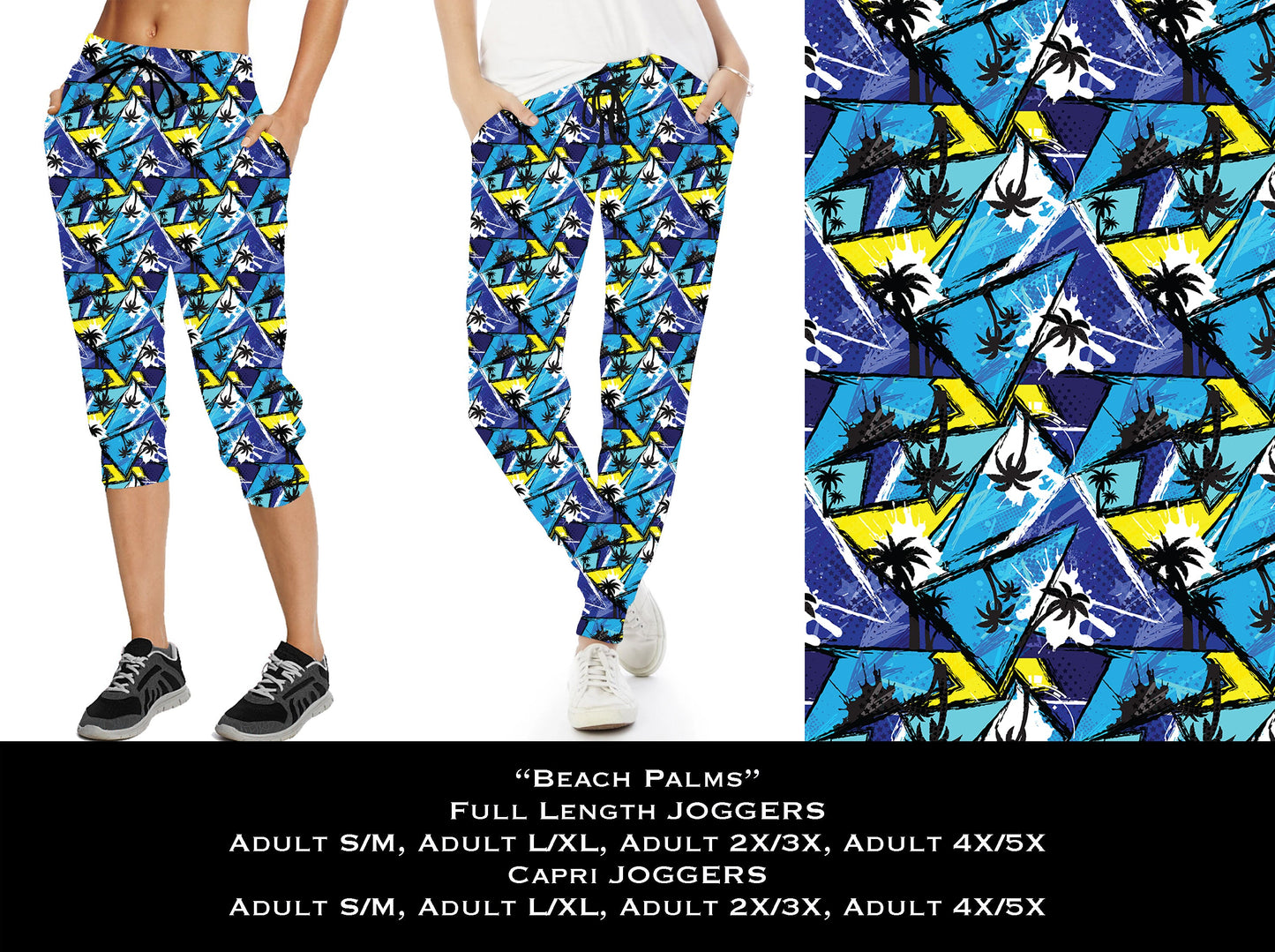 Beach Palm - Capri Joggers