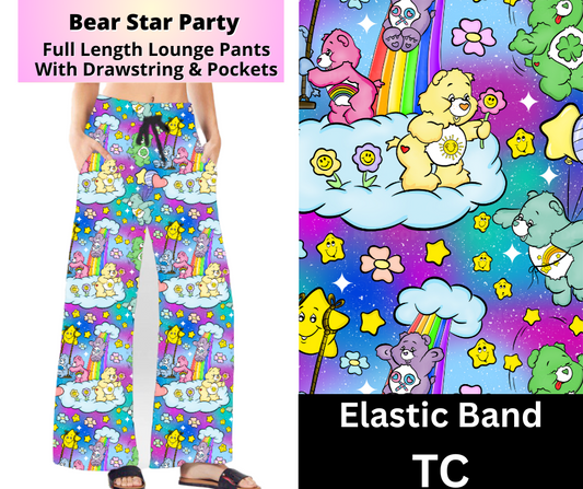 Bear Star Party Full Length Lounge Pants