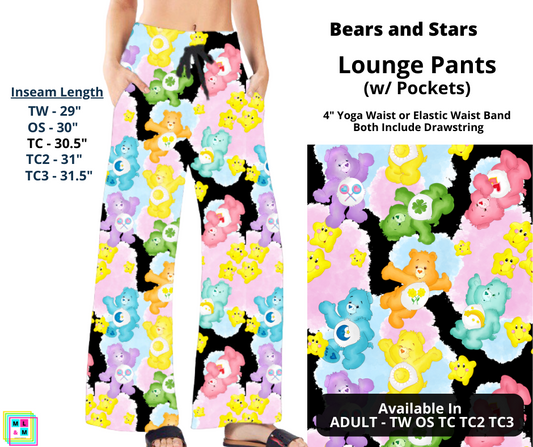 Bears and Stars Full Length Lounge Pants