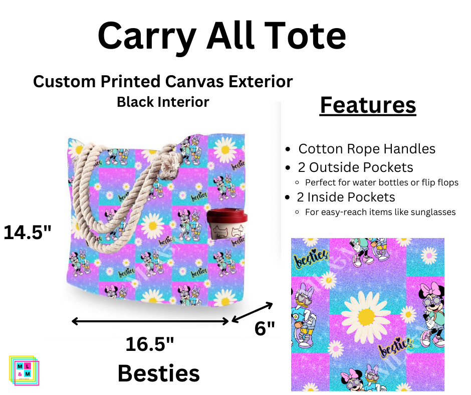 Besties Carry All Tote