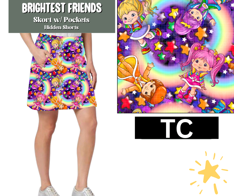 Brightest Friends Skort